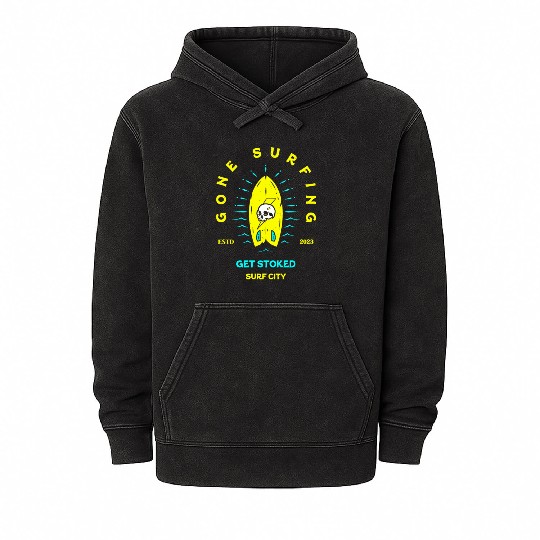 Gone Surfing Mineral Wash Hoodies