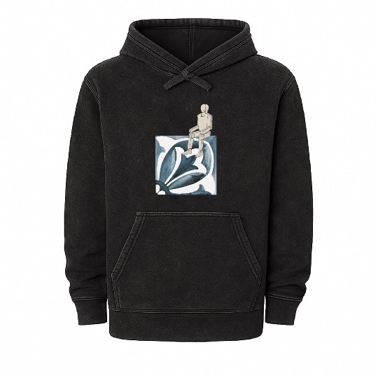Waiting for Life Mineral Wash Hoodies