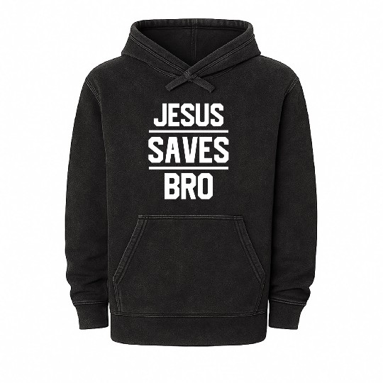 Jesus Saves Love Jesus Christian Christmas Mineral Wash Hoodies