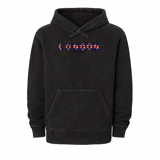 LONDON Mineral Wash Hoodies