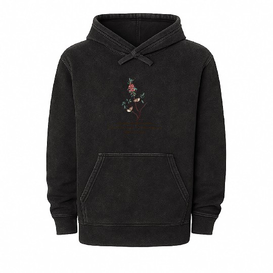 God Sees the Sparrows Falls Christian Mineral Wash Hoodies