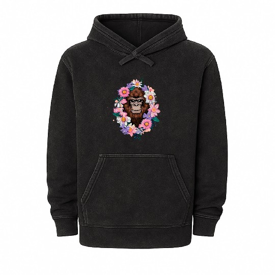 Flowery Bigfoot Mineral Wash Hoodies