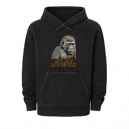 Small Town Ape Mineral Wash Hoodies