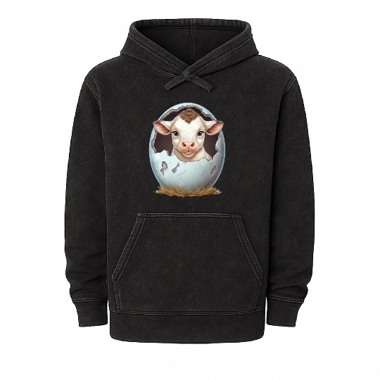 Sweet Lamb Hatching: The Beginning of New Life Mineral Wash Hoodies