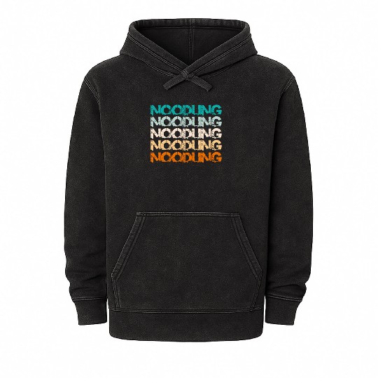 Noodling Flathead Fish Angler Noodler Mineral Wash Hoodies