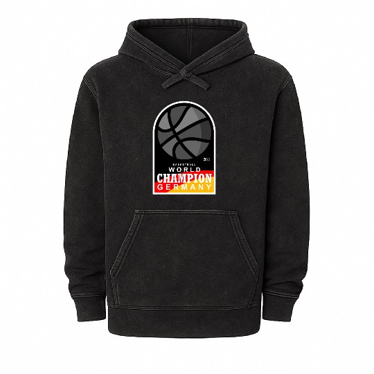 GERMANY BASKETBALL WOLRD CHAMPION 2023 Mineral Wash Hoodies