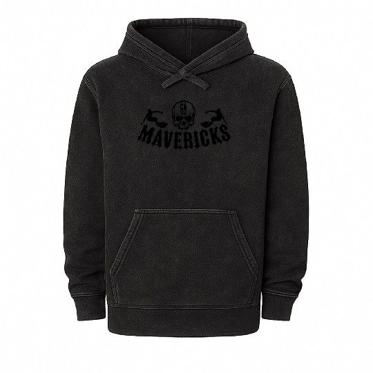 Mavericks Beach Northern California Usa Mineral Wash Hoodies