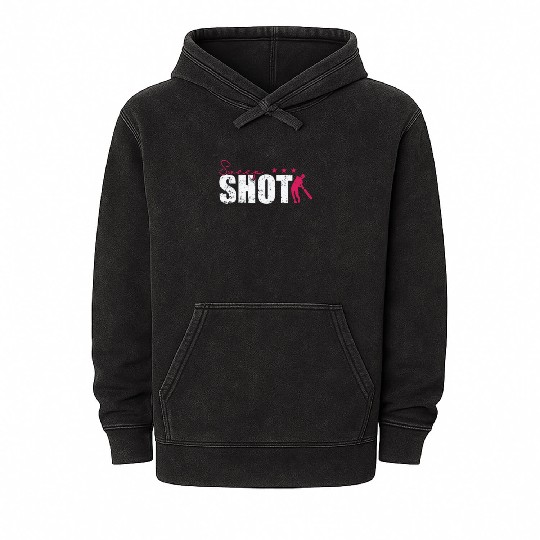 Sweep Shot Cricket Mineral Wash Hoodies