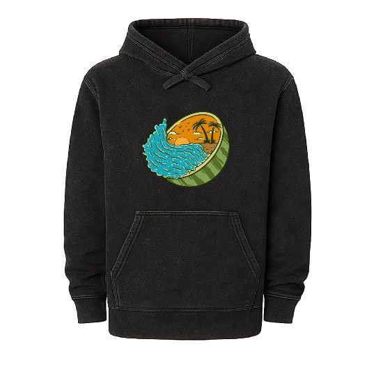 SWEET SUMMER TIME Mineral Wash Hoodies