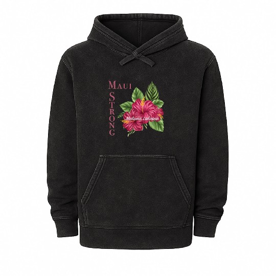 Malama Lahaina: Maui Strong 2 Mineral Wash Hoodies