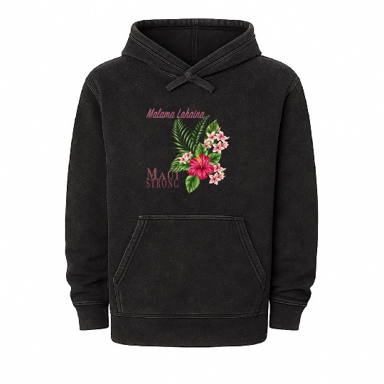 Malama Lahaina: Maui Strong Mineral Wash Hoodies
