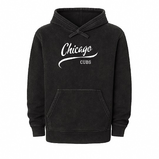 Cubs Vintage Mineral Wash Hoodies