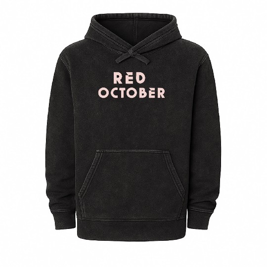 Red october phillies Mineral Wash Hoodies