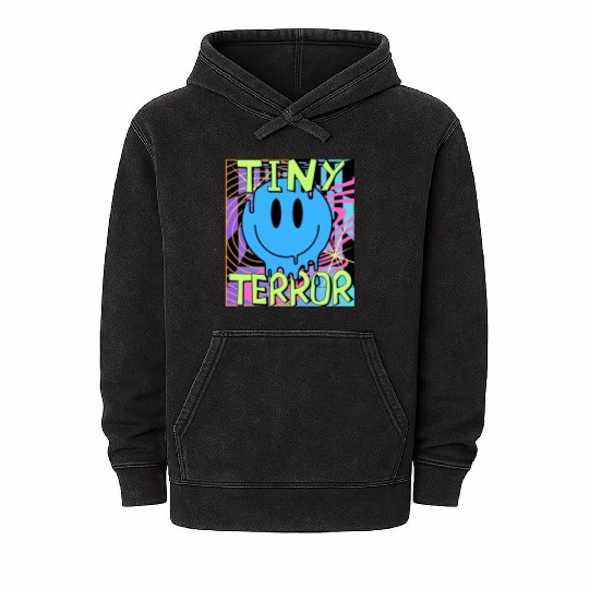 Tiny Terror Streetwear Mineral Wash Hoodies All Neon Colors