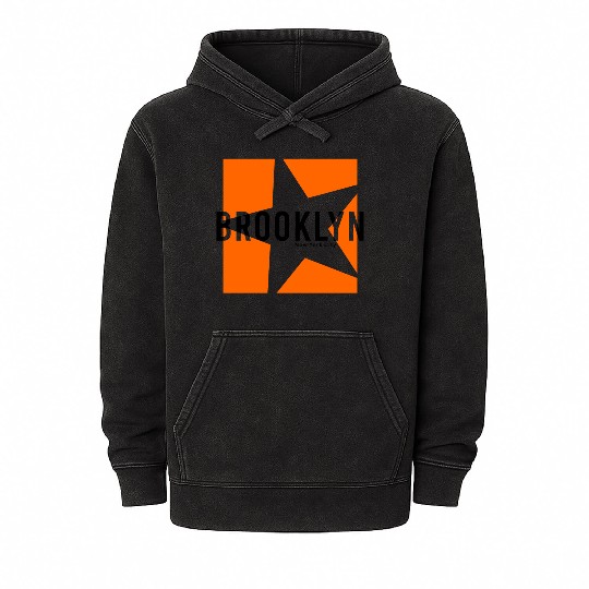 Brooklyn Vibes Mineral Wash Hoodies