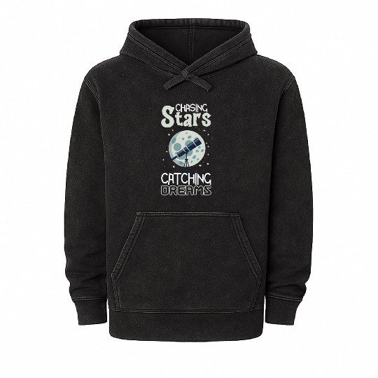 Astrophotography Astronomy Space Camera Star Watch Mineral Wash Hoodies