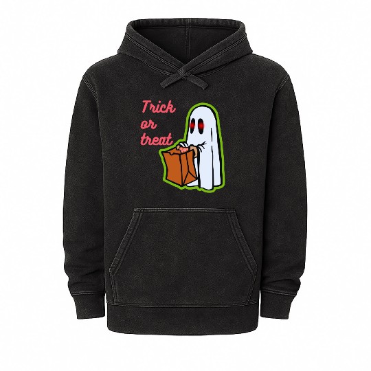 trick or treat Mineral Wash Hoodies