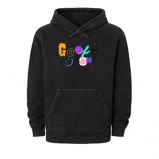 Funny Goofy Ahh Mineral Wash Hoodies