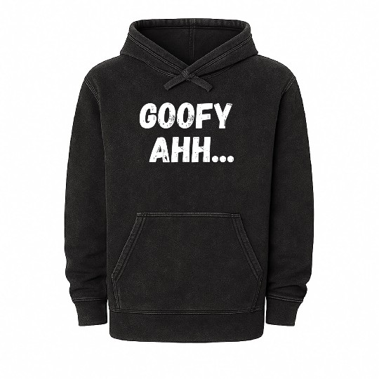 Goofy Ahh Mineral Wash Hoodies