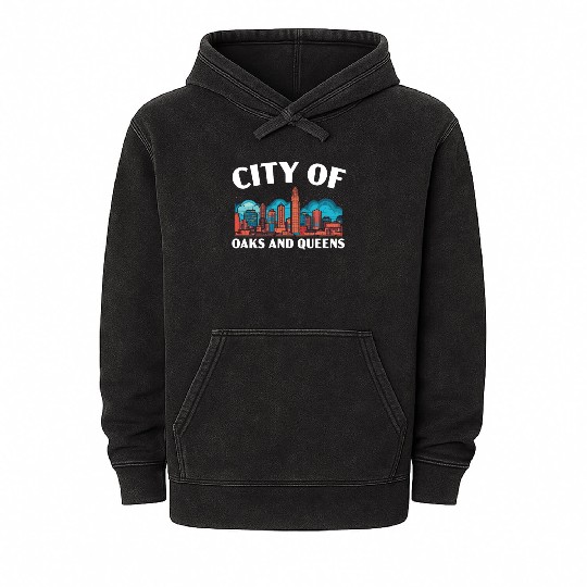 Charlotte North Carolina USA America United States Mineral Wash Hoodies