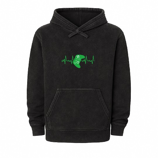 Video Game Lover Mineral Wash Hoodies