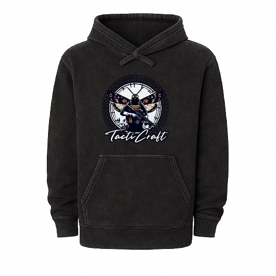 Mothman Operator Mineral Wash Hoodies