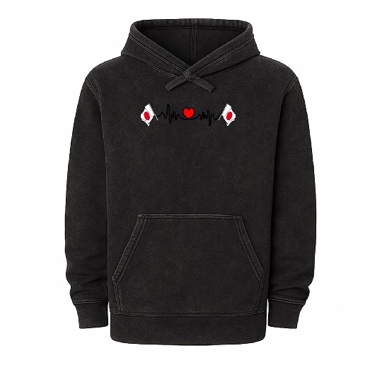 Heart rate cardio for Japan Mineral Wash Hoodies