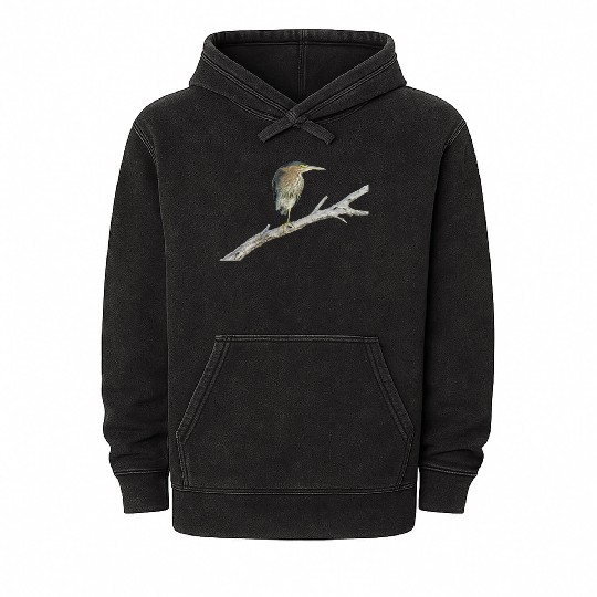Green Heron Mineral Wash Hoodies