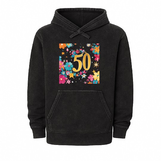 The Radiant Golden Anniversary Mineral Wash Hoodies