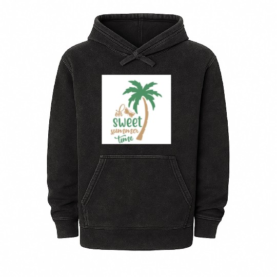Sweet summer time 01 Mineral Wash Hoodies