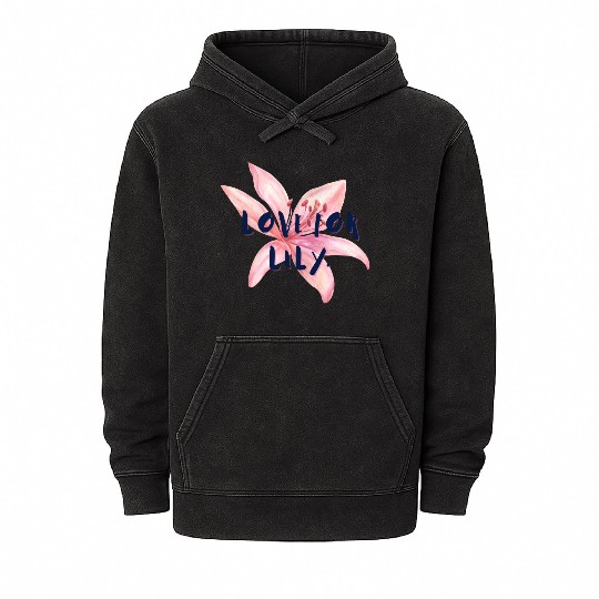 Love For Lily Mineral Wash Hoodies