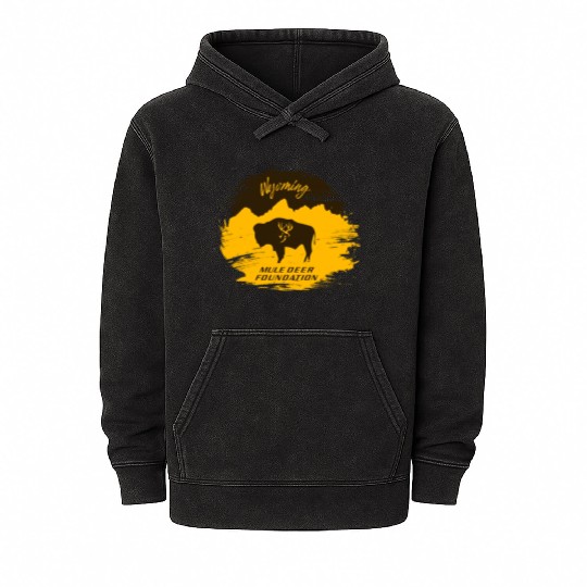 Mule Deer Foundation of Wyoming Mineral Wash Hoodies