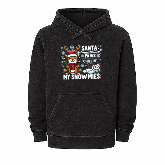 Winter Wonderland Embrace the Magic Mineral Wash Hoodies