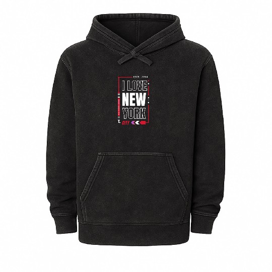 T ShirtI love new york Mineral Wash Hoodies