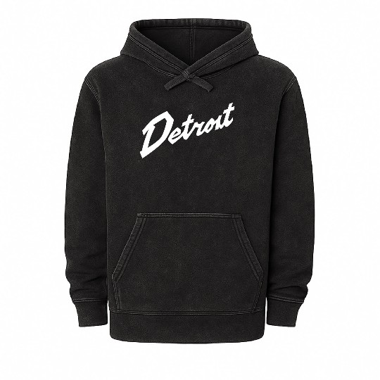 Detroit Basketball Mineral Wash Hoodies