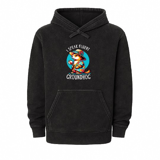 Groundhog Day 2024 Enthusiast February 2nd Mineral Wash Hoodies