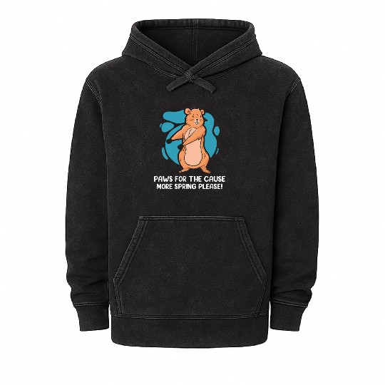 Groundhog Day 2024 Enthusiast February 2nd Mineral Wash Hoodies