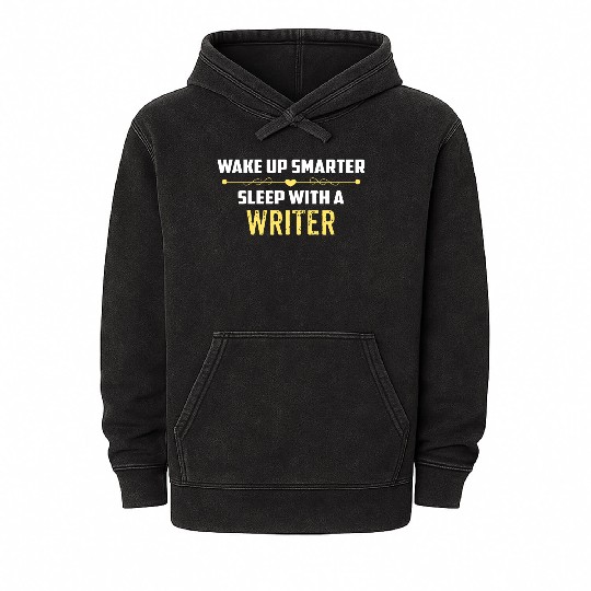 Wake Up Smarter Sleep With A WRITER Mineral Wash Hoodies