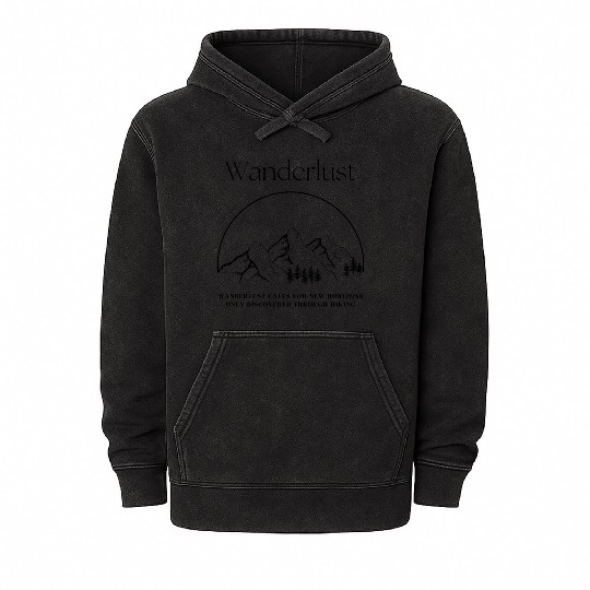 WANDERLUST Mineral Wash Hoodies