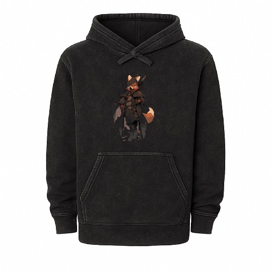 Dexterious Fox Rogue Mineral Wash Hoodies