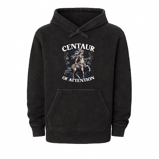 Centaur Mythical Creature Greek Mythology Mineral Wash Hoodies