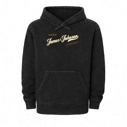 James & Johnson Denim Co Mineral Wash Hoodies