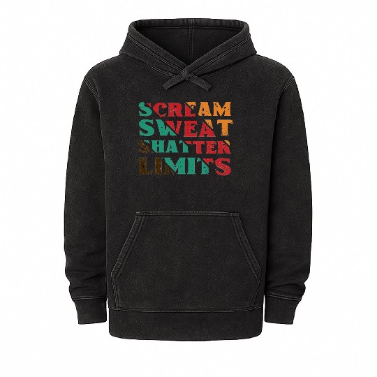 Scream Sweat Shatter Limits Mineral Wash Hoodies For Sale