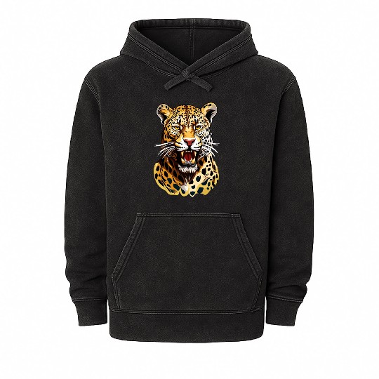 The jaguar Mineral Wash Hoodies