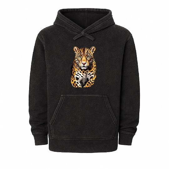 The jaguar Mineral Wash Hoodies