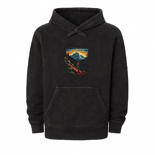 Photography Photographer Nature Mountain Camera Mineral Wash Hoodies