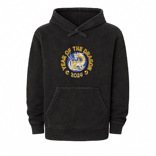 2024: Year of the Dragon Mineral Wash Hoodies