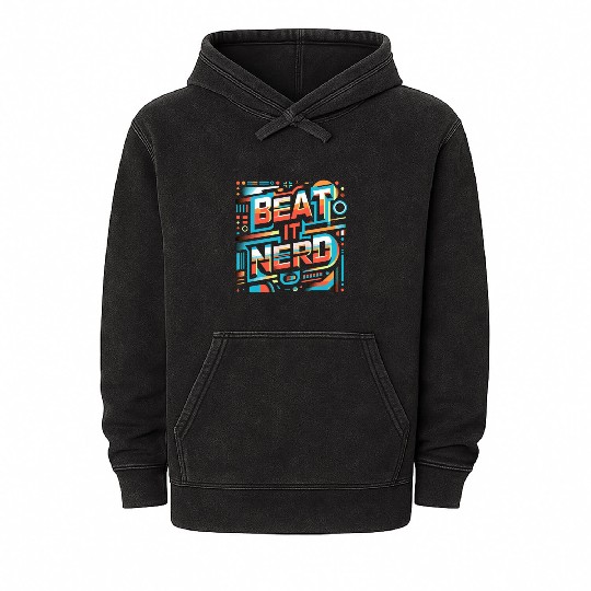Beat it Nerd 11 Mineral Wash Hoodies