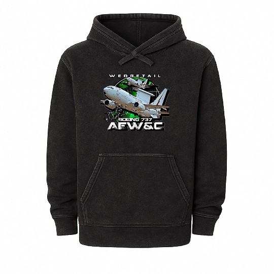 E-7 Wedgetail wea Royal Australian Air Forc Mineral Wash Hoodies