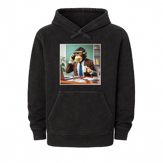 Monkey in business Mineral Wash Hoodies